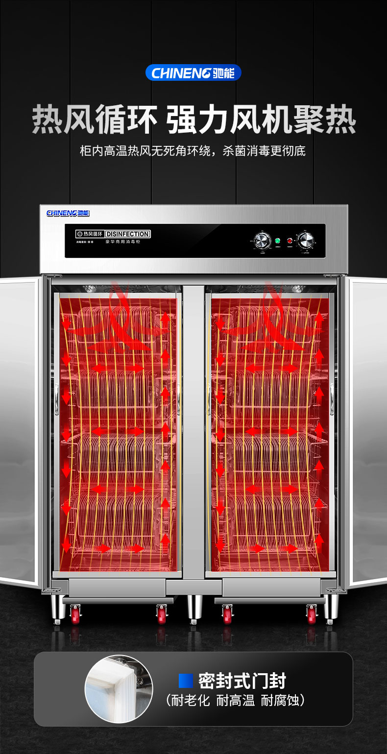 馳能熱風消毒柜檢測報告