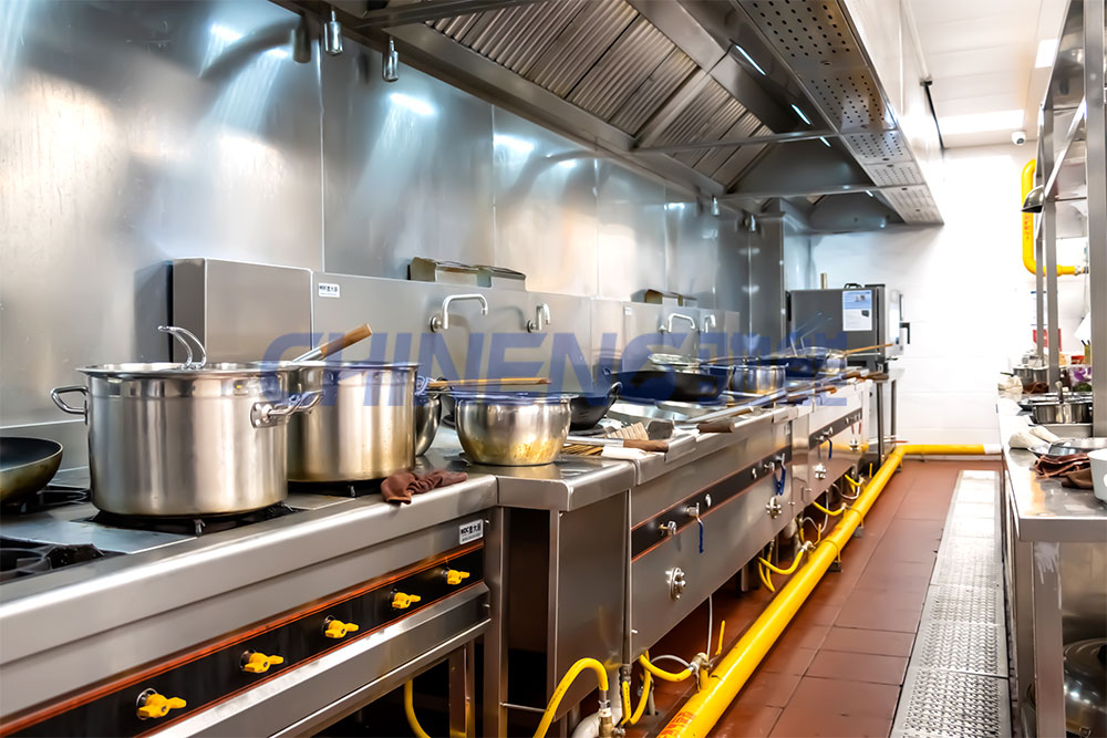 定制大型食堂廚房案例