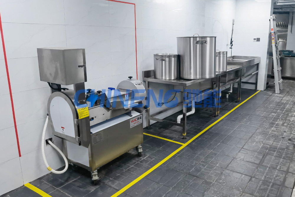 深圳貝特瑞員工食堂廚房工程加工區(qū)