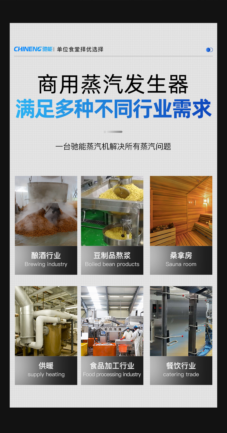 壁掛式蒸汽發(fā)生器適用場(chǎng)所