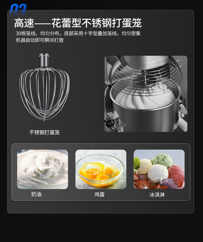 攪拌和面機(jī)高速配件