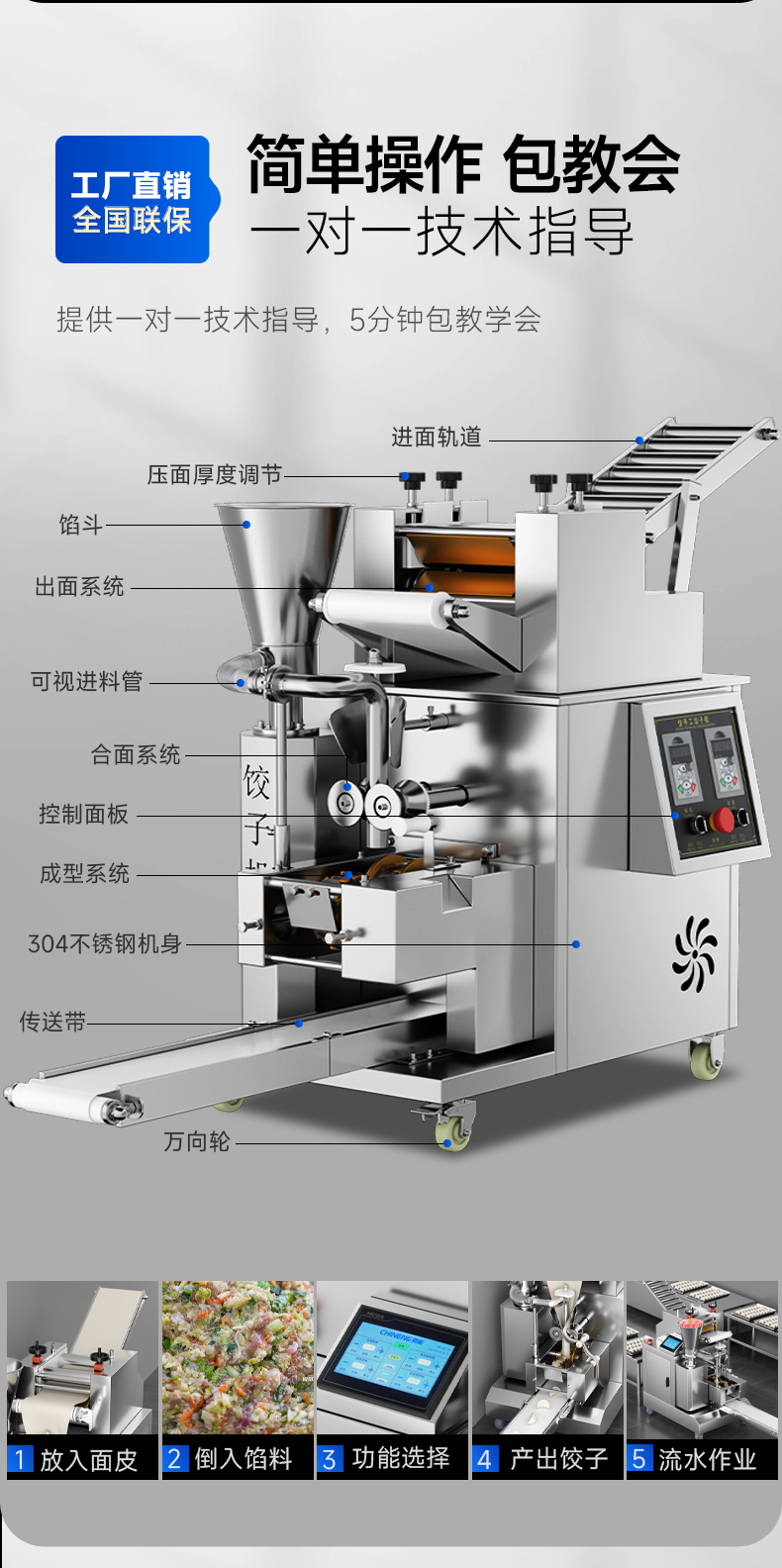 餃子機功能細節(jié)介紹